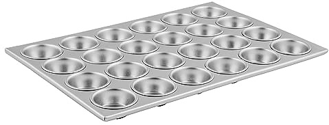 Winco 24-Cup Non-stick Muffin and Cupcake Pan, Aluminum