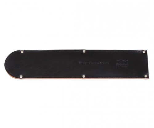 Güde Solingen-Fodero Lunghezza 32 cm, Custodia per coltelli-Protezione per la Lama, Pelle di bovino, Chrome Steel, Nero