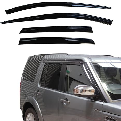 AUTO CLOVER Wind Deflectors Set for Land Rover Discovery 3 & 4 (4 pieces)