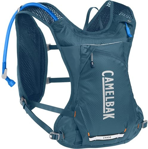 CamelBak Chase Race Vest 4L - Leichte Trinkweste mit 1,5L Crux Reservoir, sichere Aufbewahrung, atmungsaktive Materialien und verstellbare Passform für Laufen, Radfahren und Ausdauerabenteuer