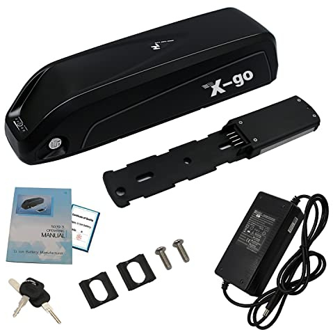 Batería Ebike 48V 10Ah con 4 Pines, Cerradura de Seguridad y LED Indicador, Compatible con Motores 250W-750W, Carga Rápida y Envío Desde Alemania