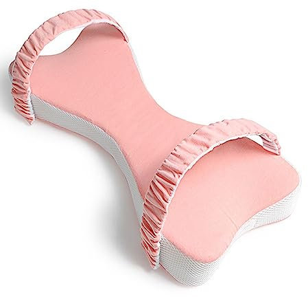 BLUEZY Kniekissen für Seitenschläfer, Schwangerschaft Kniestützkissen mit Memory Foam-Kniekissen, Memory-Schaum-Keilkontur-Kniekissen, Schwangerschaftsunterstützung B