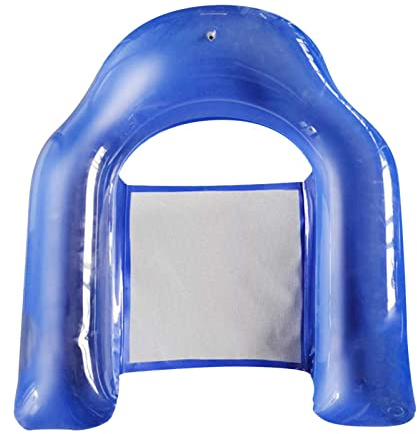 Luckxing Pool-Schwimmstuhl,Faltbare Strandschwimmer für Erwachsene Ozean | Aufblasbare Float Row Pool Toy Floaties mit Getränkehalter für Schwimmbäder, Strände, Seen