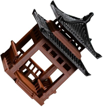 UKCOCO Padiglione Per Decorazione e Ornamentale Statue Per Paesaggio Zen Piccole