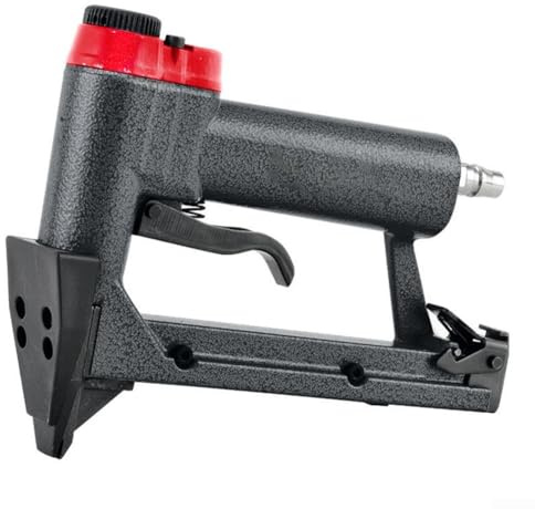 Niceminiwall P515 Air Brad Nailer - Pistola neumática de clavos de acabado pequeño - Puerto de escape ajustable - Proyectos de bricolaje - Control de flujo de aire limpio