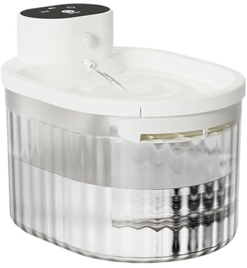 Fuente De Agua Para Gato | 3L Dispensador Automático Recargable Con Detección Inteligente | Fuente De Agua Gatito Y Perro,Para Riego Alimentación Cachorro Gatito Pequeño Animal Interior Casa A