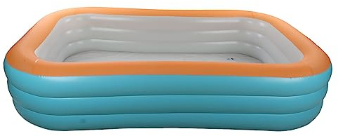 Piscine Gonflable Pliable pour Enfants, 3 Couches, Piscine Pliante pour Enfants, Cour extérieure (A. Tam/Dhaft)