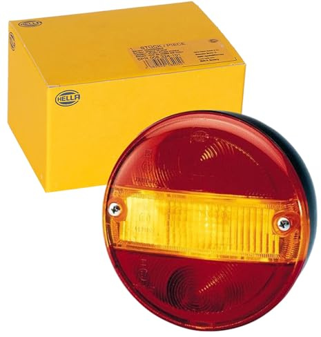 HELLA Rückleuchte - Glühlampe - 24V / 12V - Anbau/geschraubt | 2SD 001 685-231, Heckleuchte