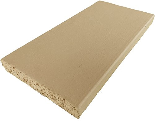 Schamotte-Platte 40 x 20 x 3 cm