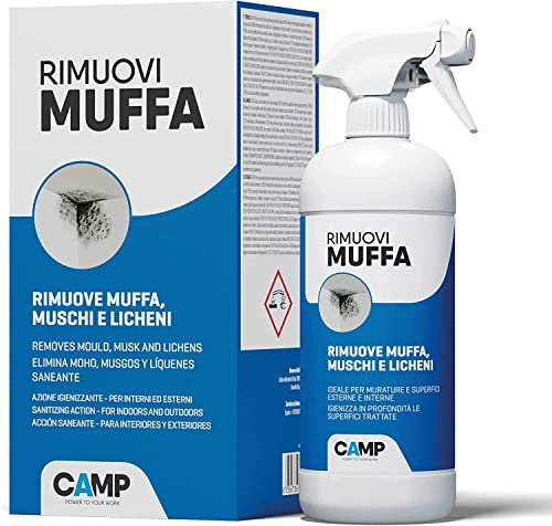 RIMUOVI MUFFA IGIENIZZANTE CAMP SPRAY 750 ML. PER INTERNI ED ESTERNI PROMO 2 pz (2)