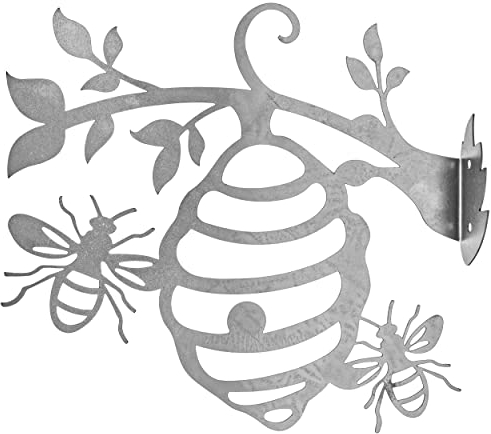 Blümelhuber Bienenstock Edelrost Gartendeko Vintage Deko für Draußen - Bienenkorb - Bienen Deko
