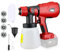 Akku farbsprühsystem Elektrisches farbsprühgerät kompatibel mit Milwaukee 18V 1000ml Elektro Lackierpistole mit 1,0 mm, 1.8mm, 2,5 mm,3.0 mm Düse, 3 Sprühmuster, 6 Filterpapier (ohne Akku)