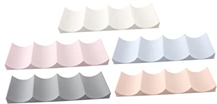 Zerodeko Porte-Bouteille Vin Plastique Empilable Style Européen Support Antidérapant pour Bouteilles Organisateur De Rangement pour Cuisine Frigo Et Armoire Coloris Kaki