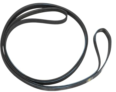 eMagTech 7PH2012 Courroie de Sèche-linge Compatible avec Logik LCD8W18 LCD7W18 Largeur 11,2 mm Circonférence 2012 mm Accessoires de Sèche-linge pour Maison Hôtel Noir