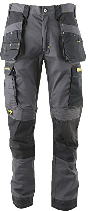 DEWALT Fairhaven Men's Stretch Slim Fit Holster Pocket Cargo Work Trousers | Ripstop Fabric with YKK Zip for Durable All-Day Comfort