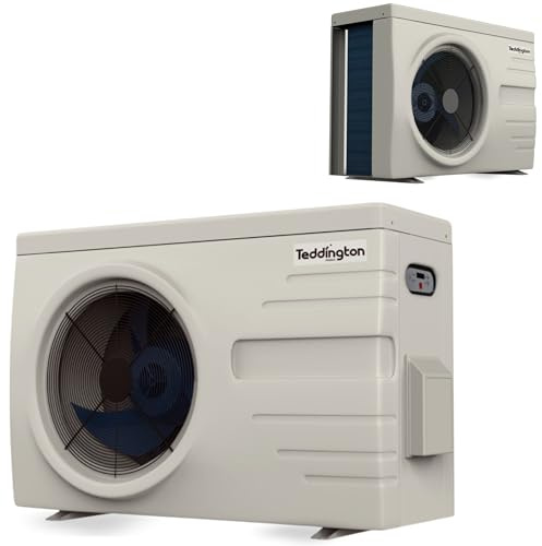 Pompe à Chaleur Piscine Chauffe-Eau réversible Silencieux pour Piscine, Spa, Jacuzzi, Hors Sol – Chauffage/Refroidissement électrique – Kit Complet IKARIA 17-17 KW jusqu'à 120m³ - TEDDINGTON