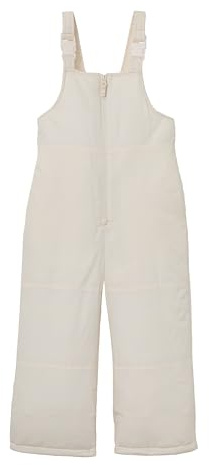 Jessica Simpson Girls' Insulated Ski Bib Snow Pants, Cream, 10-12