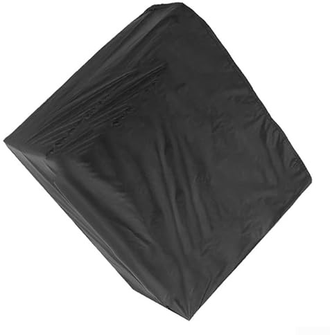 Honseadek Cubierta antipolvo para parrilla al aire libre, tela Oxford 210D, cubierta de parrilla resistente a la intemperie, cubierta cuadrada para parrilla de jardín 90 x 63 x 70 cm y 80 x 66 x 100