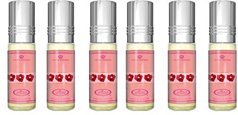 Roses Perfume Oil - 6 x 6ml by Al Rehab