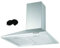 Unbranded CH600SS 60cm Chimney Cooker Hood in Stainless Steel with Filters