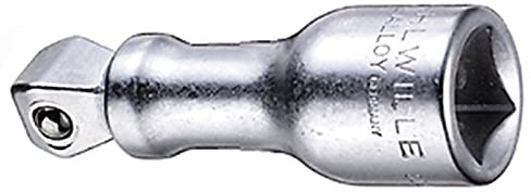 STAHLWILLE 509W/3 | 1/2 Wobble-Drive-Steckschlüsselverlängerung, L. 75 mm | Schwenkwinkel bis 15° | Made in Germany