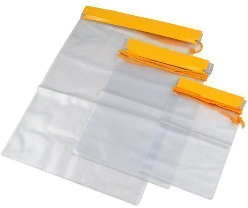 Accessotech 3 x Waterproof Dry Bags for Camera Mobile Phone Pouch Backpack Kayak Military Sailing Holiday