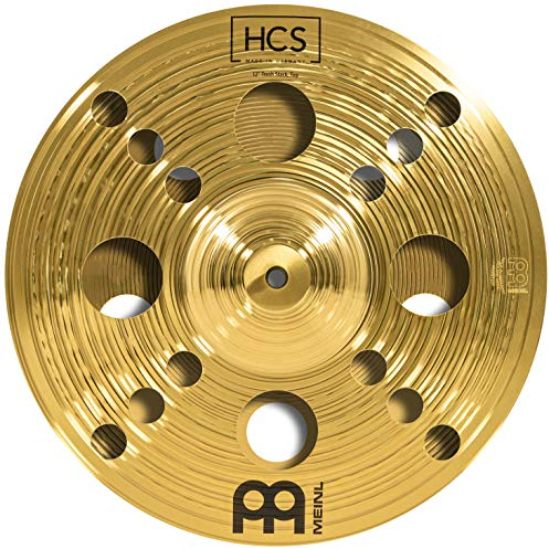 Meinl Cymbals HCS Plato Trash Stack de 12 pulgadas (30,48cm) Platillos de Batería – Latón, Acabado Tradicional (HCS12TRS)