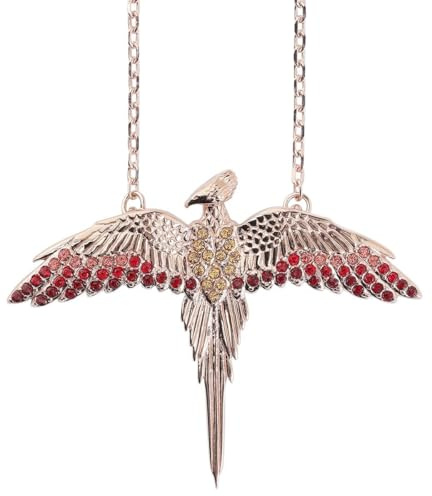The Carat Shop Rose Gold überzog Sterlingsilber Fawkes Halskette mit Kristallen