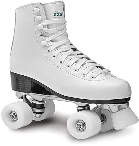 Roces RC2 Rollschuhe 4 Rollen (Weiß - 43)