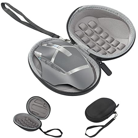 Fututech - Bolsa de almacenamiento rígida para Logitech G602 700S G604, funda de protección para ratón inalámbrico antipolvo, funda de protección impermeable, antideformación antiarañazos