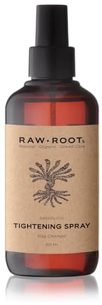 RAW ROOTs | Dreadlock Tightening Spray 200ml | Nag Champa | Straffungsspray – reduziert loses Haar & erfrischt Dreadlocks | Naturkosmetik vegan nachhaltig mit Aloe Vera