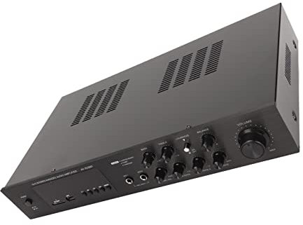 Amplificatore Stereo per Auto, Ricevitore Home Theater Professionale HiFi a 5 Plug and Play Potenza di Picco 500 W per Home Theater (Spina europea 220 V)