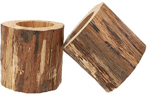 Kisangel 2st Blumentopf Sukkulententopf Aus Holz Kunstpflanzen Alte Vase Keramikvasen Für Blumen Zimmerpflanze Herzstück Tischdekoration Mini-Container Grün Combo-Platte Hölzern Künstlich