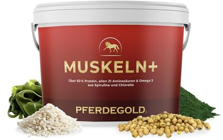 Pferdegold Muskeln+ - Proteinreiche Pferde‑Pellets mit 21 Aminosäuren