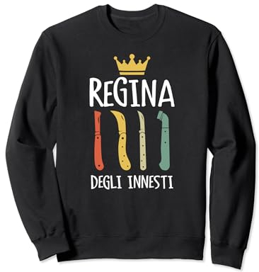 Regina degli Innesti Piante Innesto Giardinaggio Per Lei Felpa