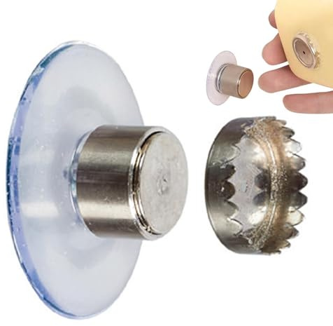 Jabonera magnética - Ventosa con jabonera | Jabonera autoadhesiva | Jabonera de pared con imán fuerte | Jabonera ligera extraíble para baño, cocina, jabones y champú para barba