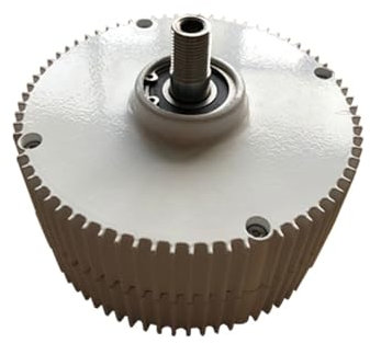 Aerogenerador, Alternador trifásico del imán permanente del nerador de DC PM 400W for la turbina eólica(No Base,Single Shaft,12V)