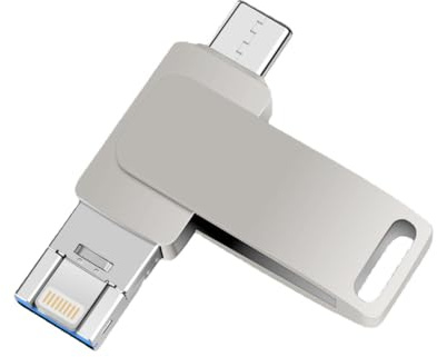 3 in 1 USB 3.0 Flash Drive Memory Music/Photo Stick for iPhone Samsung Android