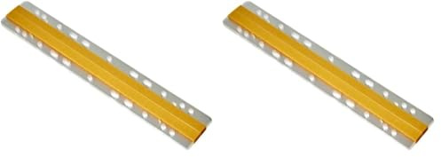 VELOFLEX 2001100 - Heftfix Heftstreifen, Abheftstreifen, DIN A4 292 mm, selbstklebend, glasklar, 100er Packung
