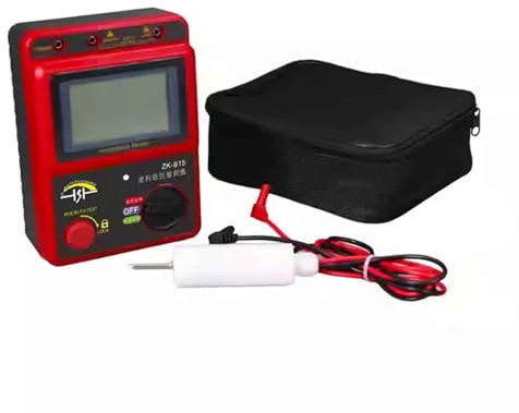 Toplionace Sonde ZK-815 pour Testeur de Résistance de Peinture, Revêtement Résistant Aux Solvants, Conductivité Eau et Huile.