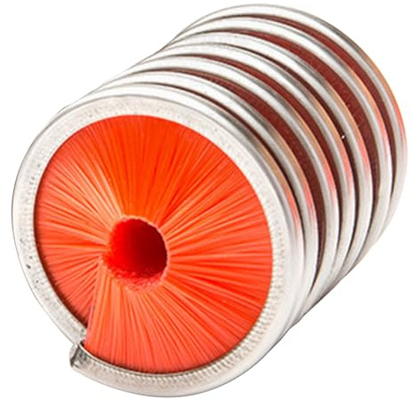 Cepillo de limpieza de cuerda portátil, ligero, para senderismo, espeleología, cuerda de limpieza, accesorios de escalada al aire libre
