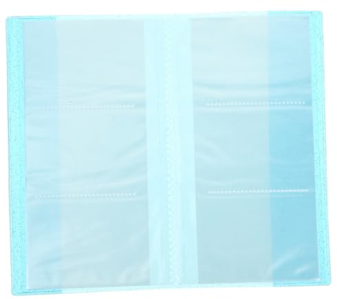 jojofuny Carpeta De Álbum De Gelatina Libro De Billetes Álbum De Tarjetas De Memoria Para Colección De Entradas De Cine Portátil y Multifuncional Para Viajes y Almacenamiento De