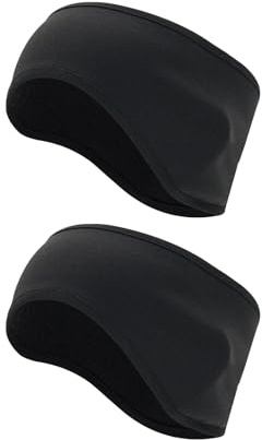 Paraorecchie Sportivi Da Uomo E Da Donna, Fascia Protettiva Per Orecchie Per Primavera, Autunno E Inverno – Ideale Per Jogging, Corsa, Escursionismo, Ciclismo E Motociclismo – Set Da 2 Pezzi