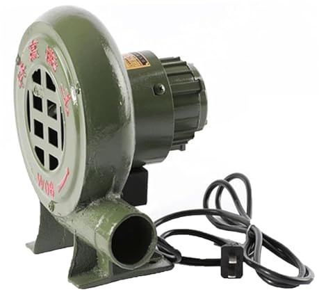 Ventilatore di Estrazione, Ventilatore Elettrico per Barbecue da Esterno, soffiatore Elettrico per fucina da fabbro 110 V/220 V, soffiatore centrifugo per Barbecue, Ventilatore Portatile con