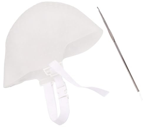 TOYANDONA Gorro para Mechas Desechable de Silicona 2 Piezas Agujeros para Teñir Cabello en Salones y Peluquerías Kit para Mechas Capilares Profesional Tapa de Tinte Fácil de Usar