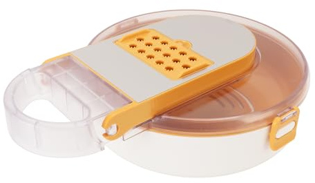 Acouto Picadora de Cocina Rallador de Verduras Cortador Triturador de Patatas Multiusos con Cesta de Drenaje para Cortar en Cubitos Moler para Todos y Cocina Versátil Múltiple VERSÁTIL Sus