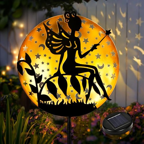 SUNCKET Solar Fairy Garden Lights, Fairy Garden Accessories & Decor