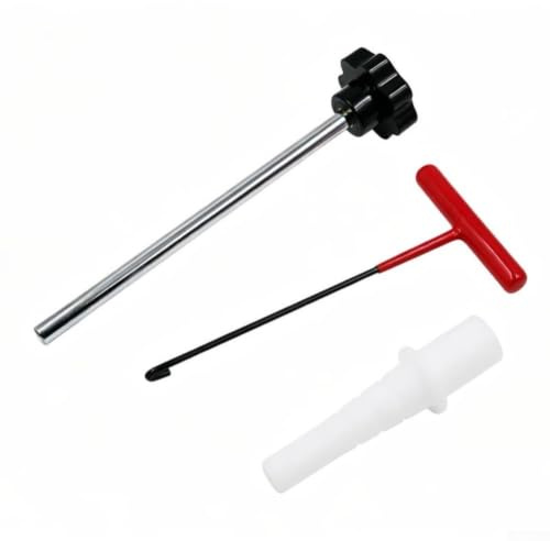 Kit de herramientas de instalación de núcleo de válvula de neumático, conjunto de reparación de vástago de válvula de 0.453 pulgadas para mantenimiento de neumáticos en la llanta y reemplazo de