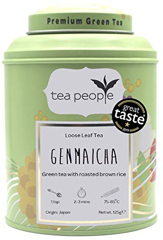Tea People Genmaicha Popcorn Loose Tea Caddy 125g