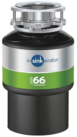 InSinkErator 77971H modello 66-Tritarifiuti alimentari, con supporto integrato, per interruttore